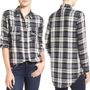Cupcakes & Cashmere • ‘Cruz’ Plaid Shirt